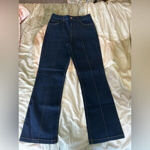 Bagatelle Dark Blue Flare Jeans